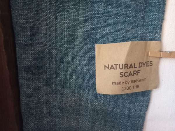 Natural Dye Scarf - Rad Gram