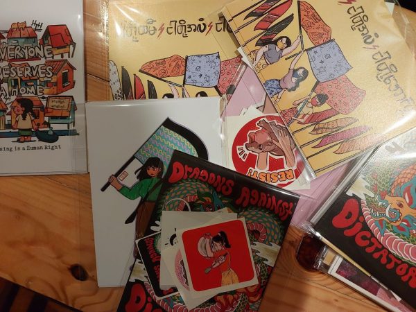 Postcard & Sticker Set