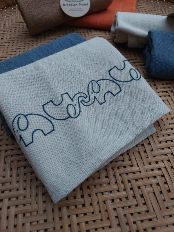 Elephant Kitchen Towel
