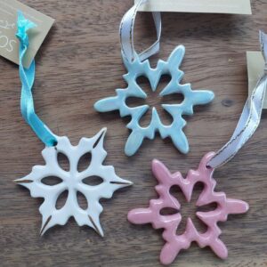 Snowflake Ornament (Porcelain)